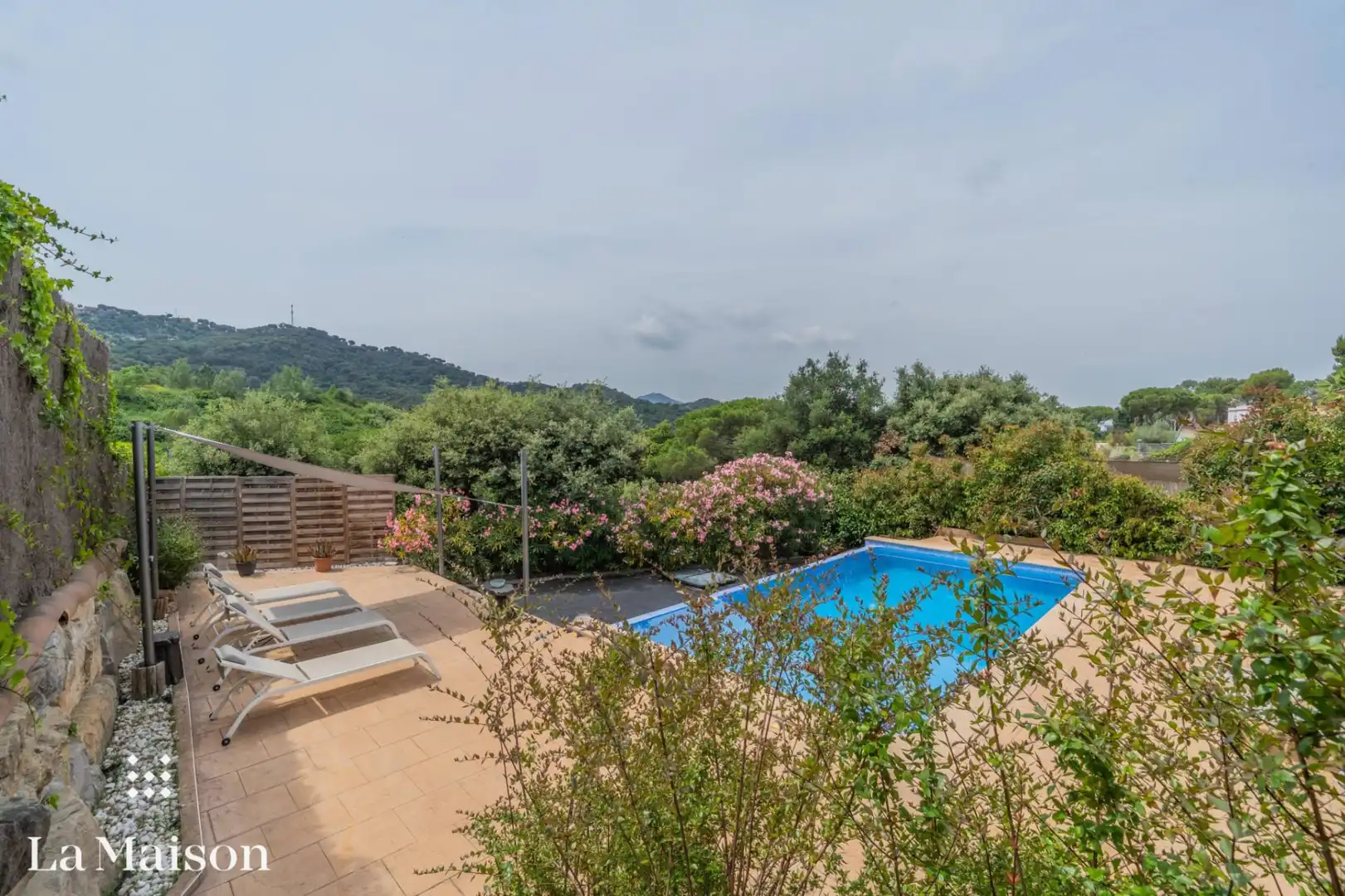 Piscina de Casa o xalet en venda en Vilanova del Vallès amb Parquet, Terrassa i Piscina