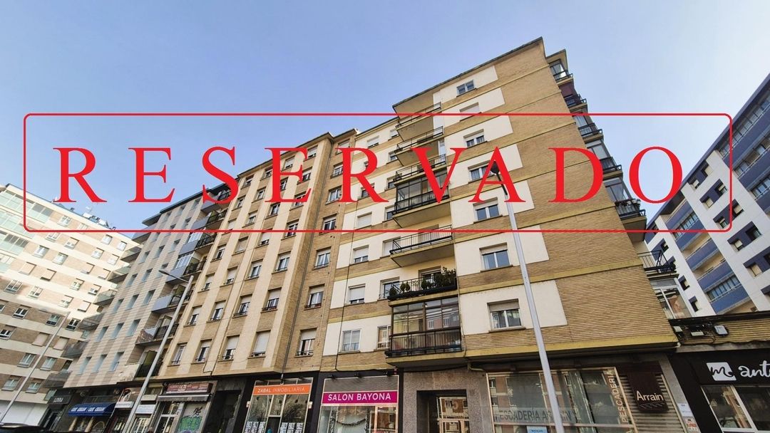 Exterior view of Flat for sale in  Pamplona / Iruña  with Terrace, Furnished and Balcony