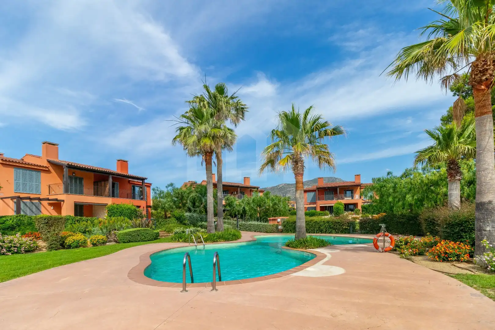 Garten von Haus oder Chalet zur Miete in Mont-roig del Camp mit Klimaanlage, Heizung und Privatgarten