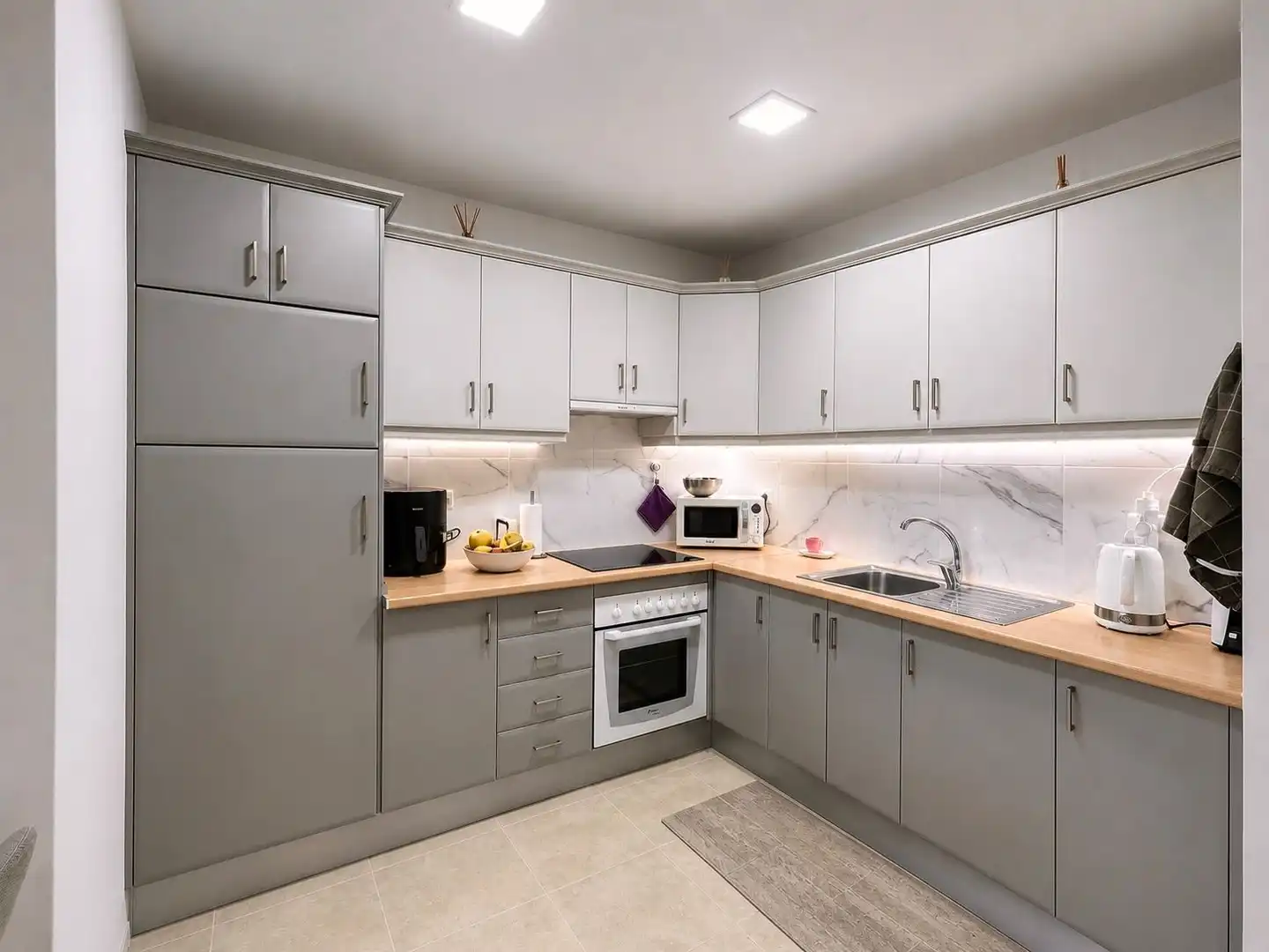 Kitchen of Attic for sale in Arona  with Terrace, Storage room and Furnished