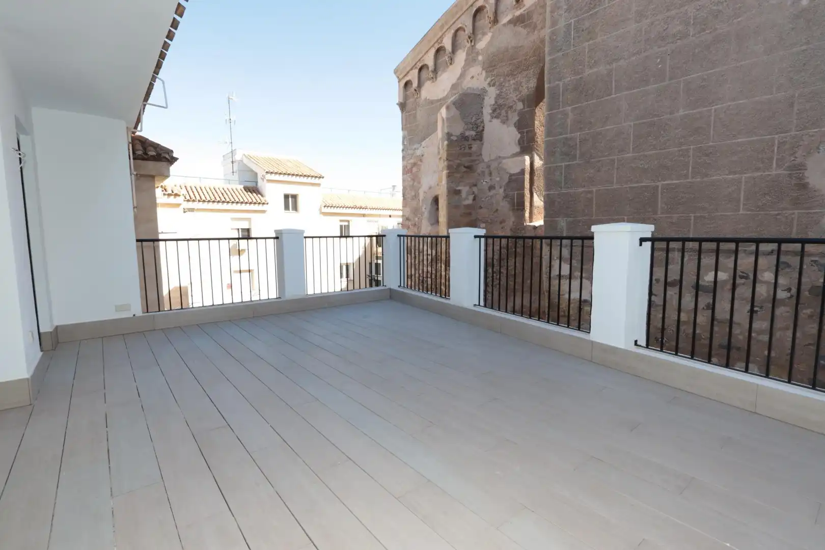 Terrasse von Dachboden zum Verkauf in Cartagena mit Klimaanlage, Heizung und Parkett