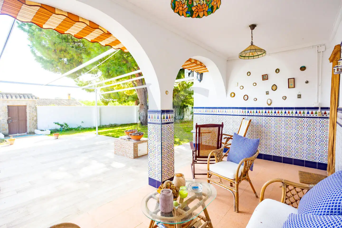 Garden of Houses for sale in Chiclana de la Frontera