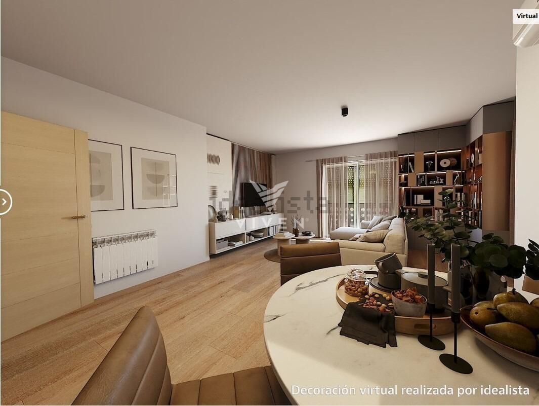 Living room of Flat for sale in Vilanova i la Geltrú  with Air Conditioner, Heating and Terrace