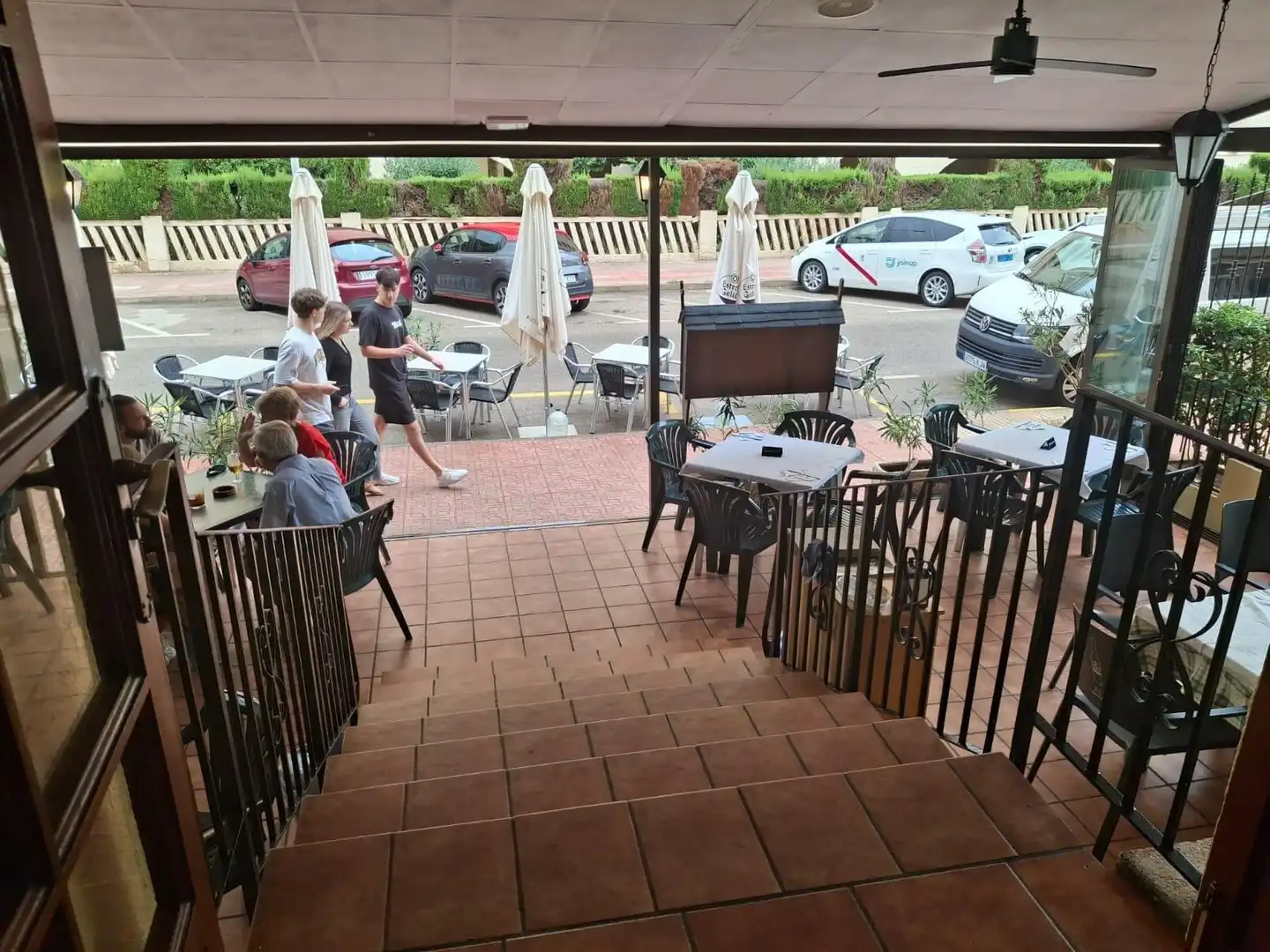 Terrasse von Geschaftsraum zur Miete in Gandia mit Klimaanlage, Terrasse und Möbliert