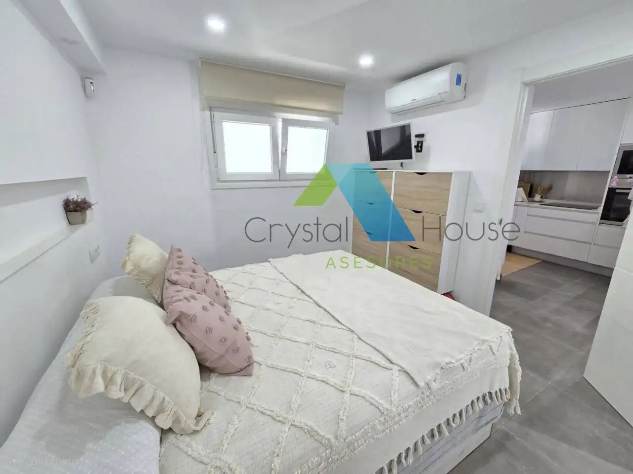 Habitación de Piso de alquiler en Málaga con Aire acondicionado, Terraza y Trastero