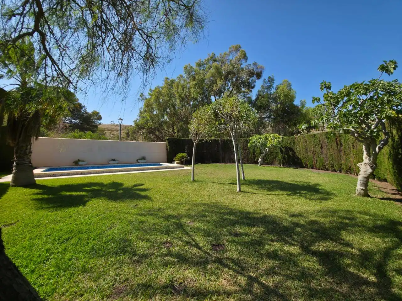Garden of Houses for sale in El Campello  with Air Conditioner, Terrace and Swimming Pool