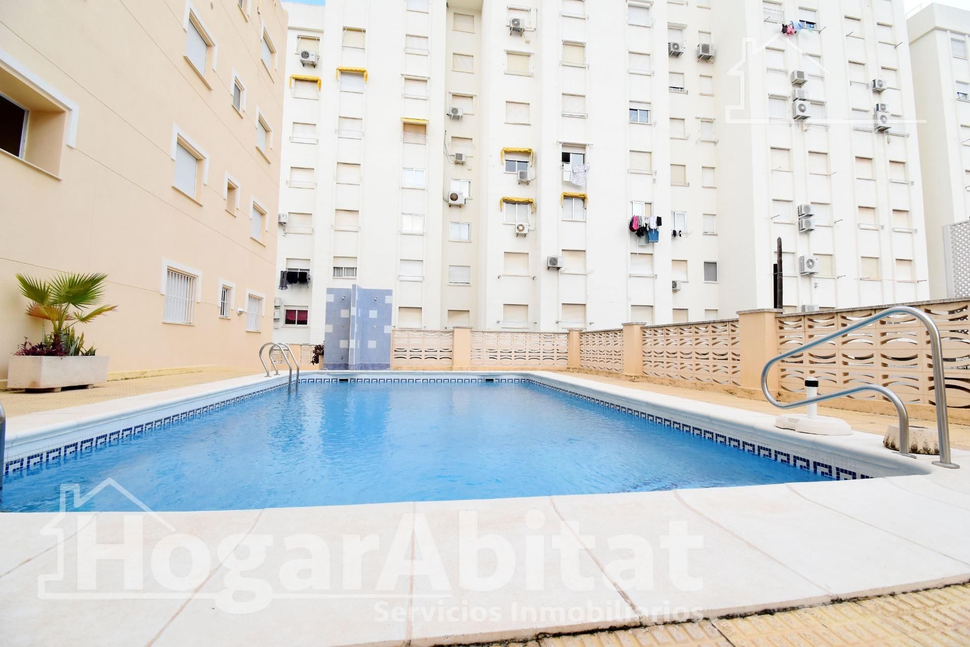 Swimming pool of Attic for sale in Gandia  with Air Conditioner, Heating and Terrace