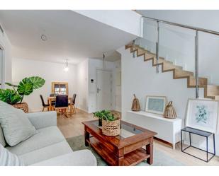 Living room of Flat for sale in  Barcelona Capital  with Air Conditioner, Heating and Parquet flooring
