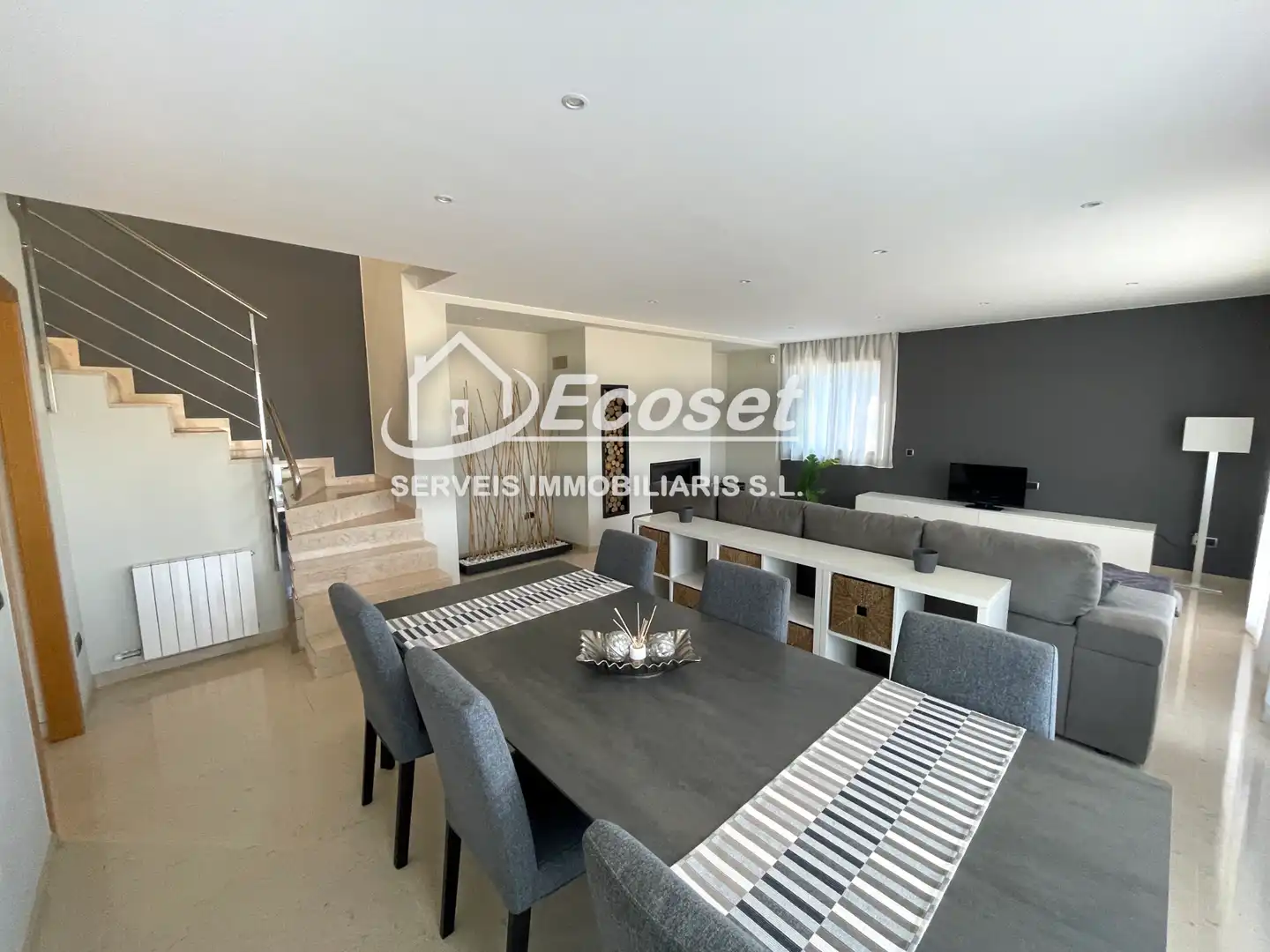 Esszimmer von Haus oder Chalet zum Verkauf in Vallirana mit Heizung, Privatgarten und Terrasse