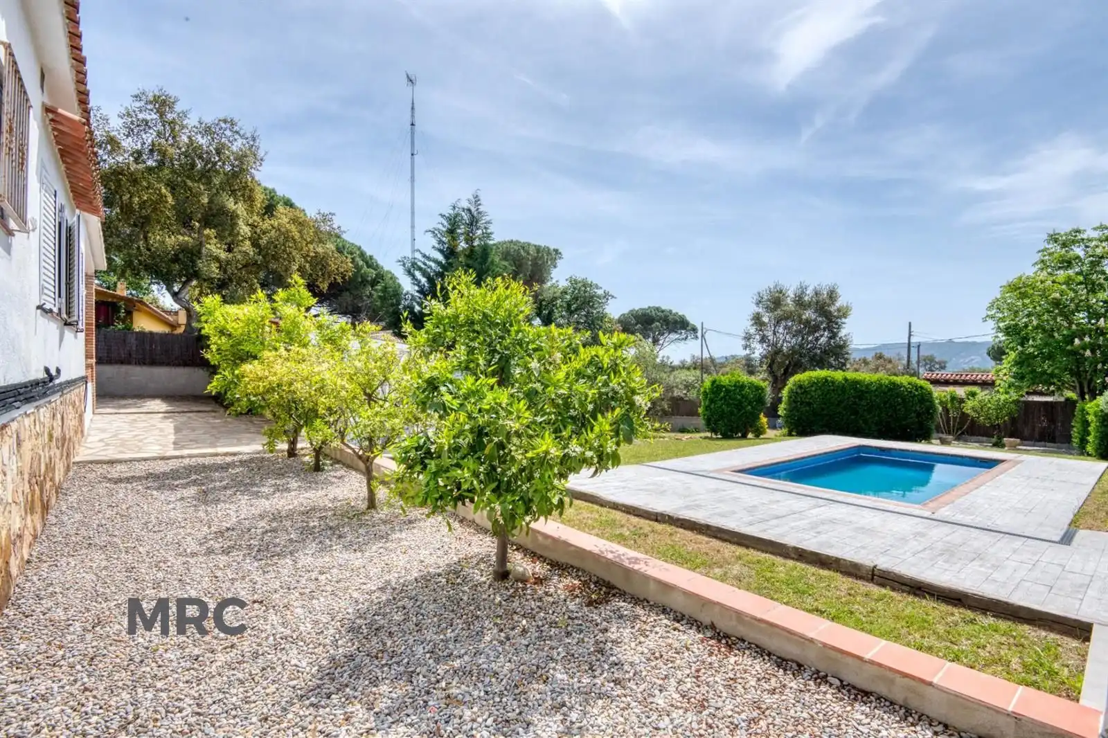 Jardín de Casa o chalet en venta en Santa Cristina d'Aro con Calefacción, Terraza y Trastero