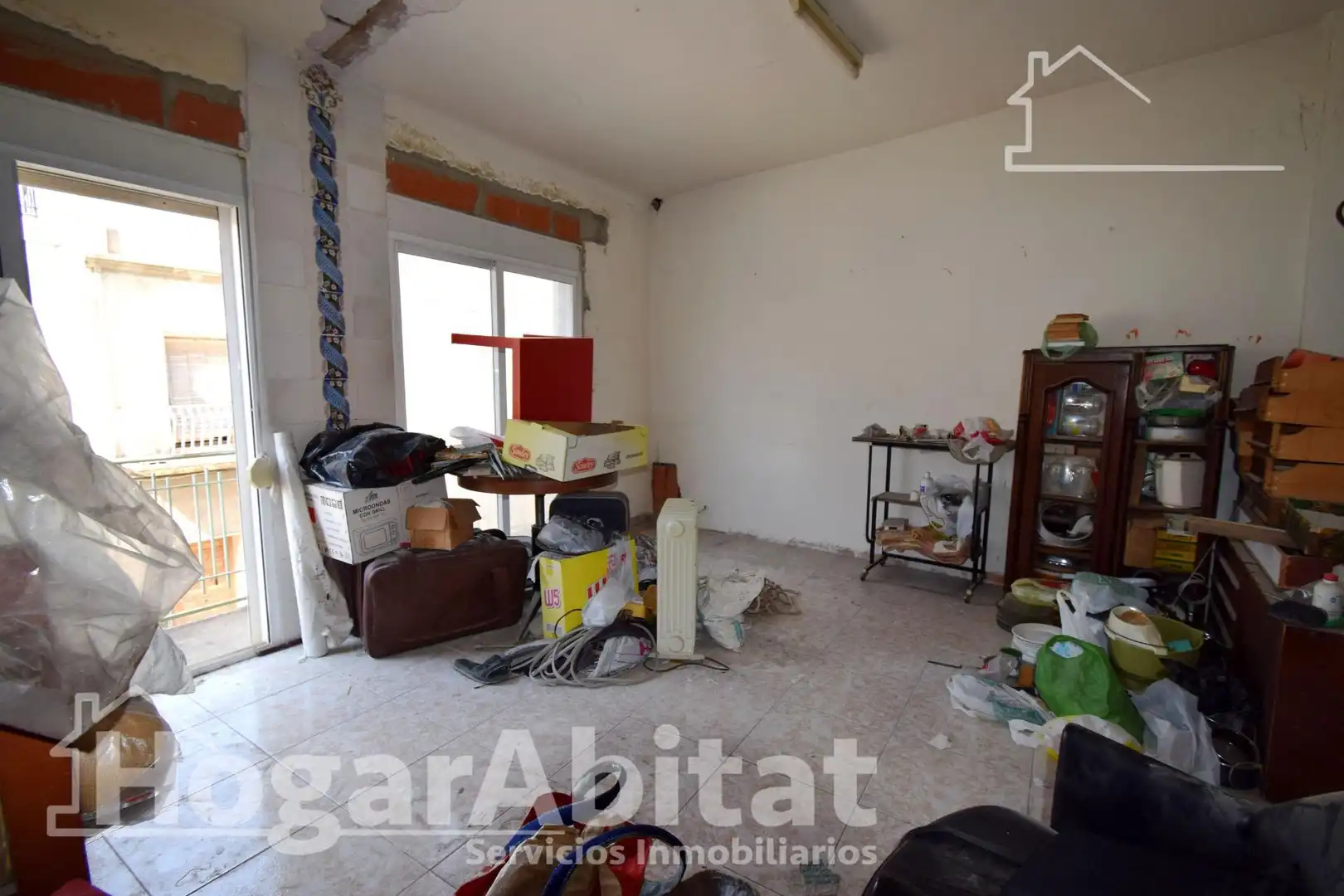 Sala d'estar de Pis en venda en Algemesí amb Terrassa i Balcó