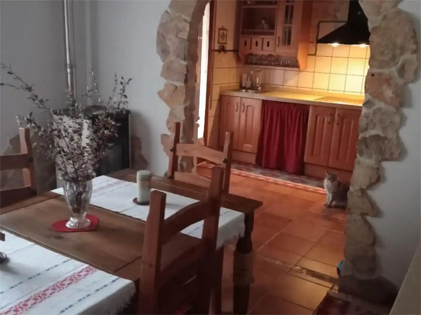 Cocina de Piso en venta en Castellote con Aire acondicionado, Jardín privado y Amueblado