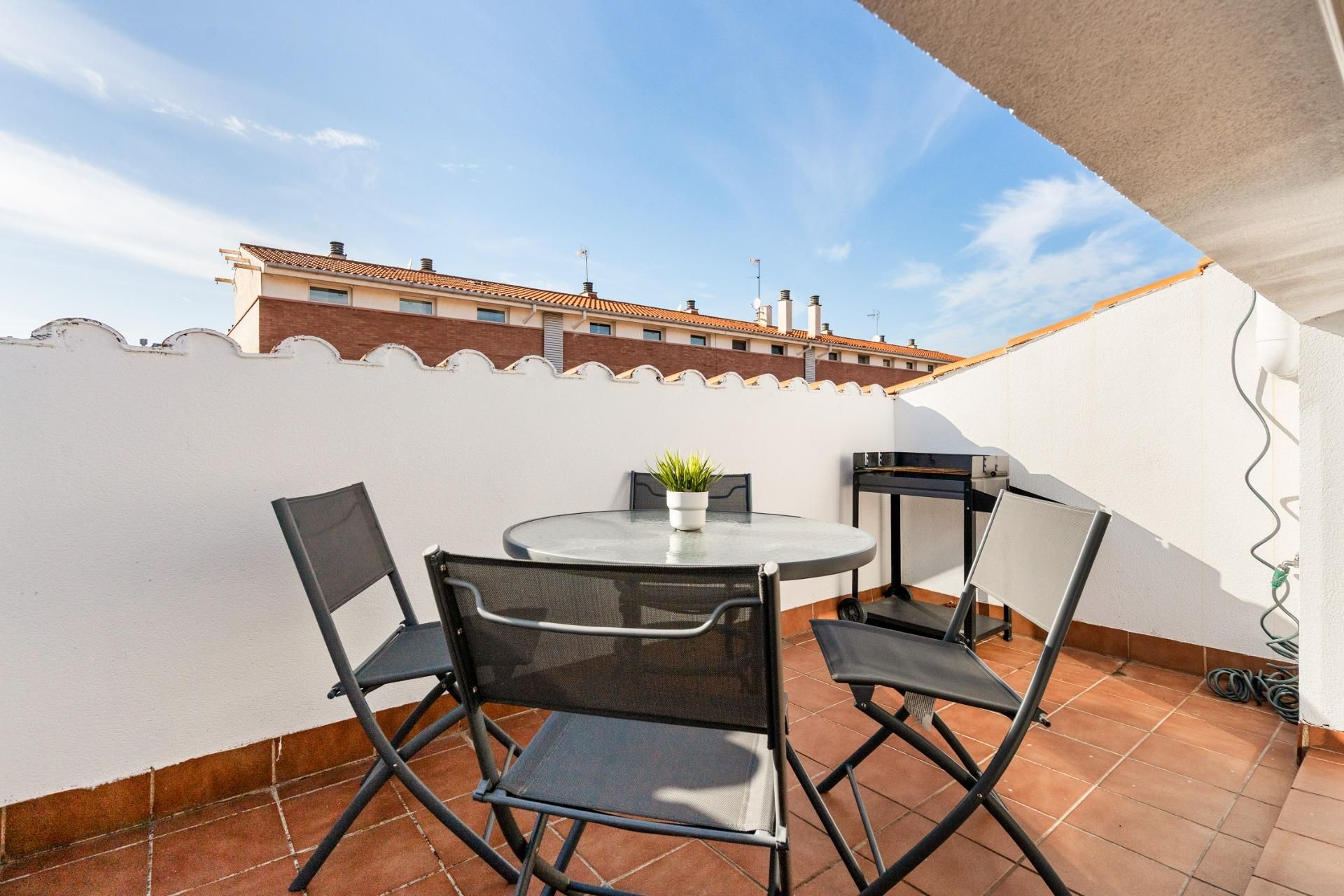 Terrace of Attic for sale in Badalona  with Air Conditioner, Terrace and Balcony
