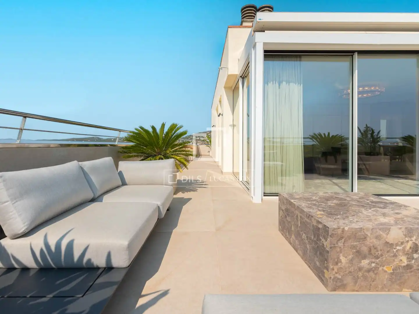 Terrace of Flat for sale in Eivissa  with Air Conditioner, Heating and Furnished