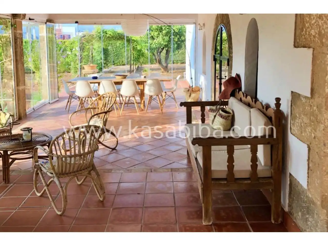 Jardín de Casa o chalet de alquiler en Jávea / Xàbia con Terraza