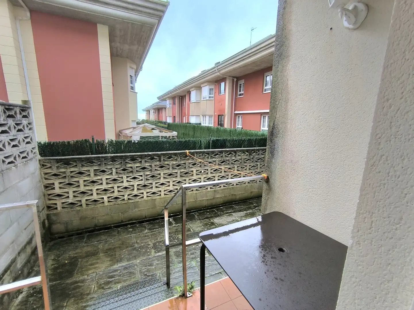Balcony of Flat for rent in Piélagos  with Heating, Private garden and Parquet flooring