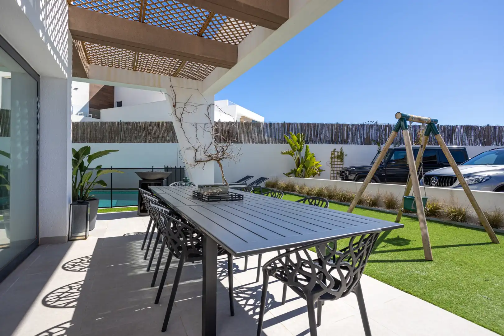Terraza de Casa o chalet en venta en Rojales con Aire acondicionado, Jardín privado y Terraza
