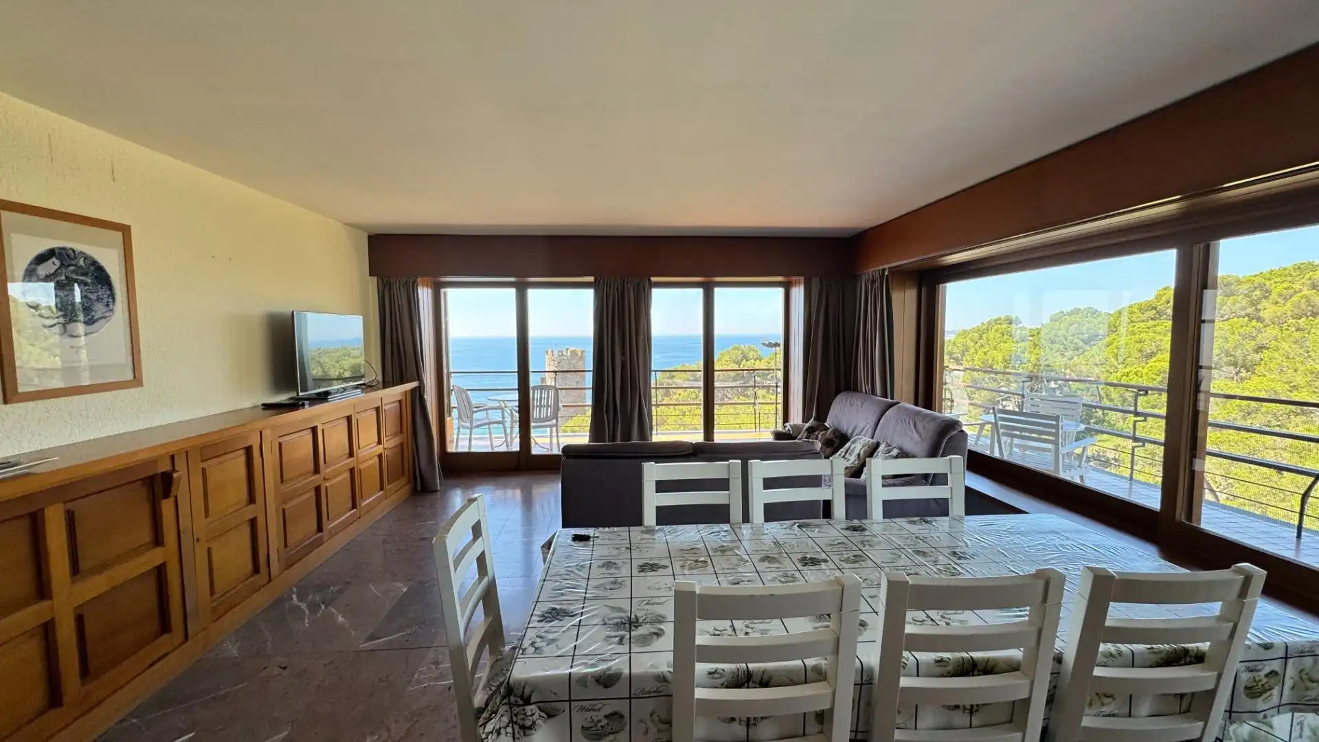 Comedor de Piso en venta en Calonge i Sant Antoni con Jardín privado, Terraza y Trastero