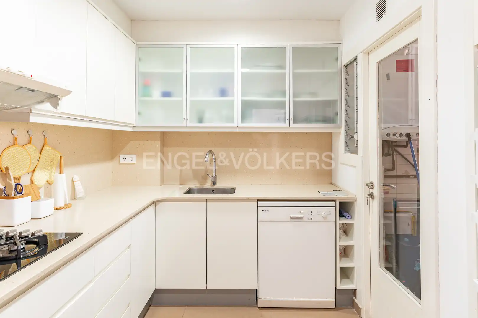 Kitchen of Flat for rent in Sant Vicenç de Montalt  with Heating, Private garden and Terrace