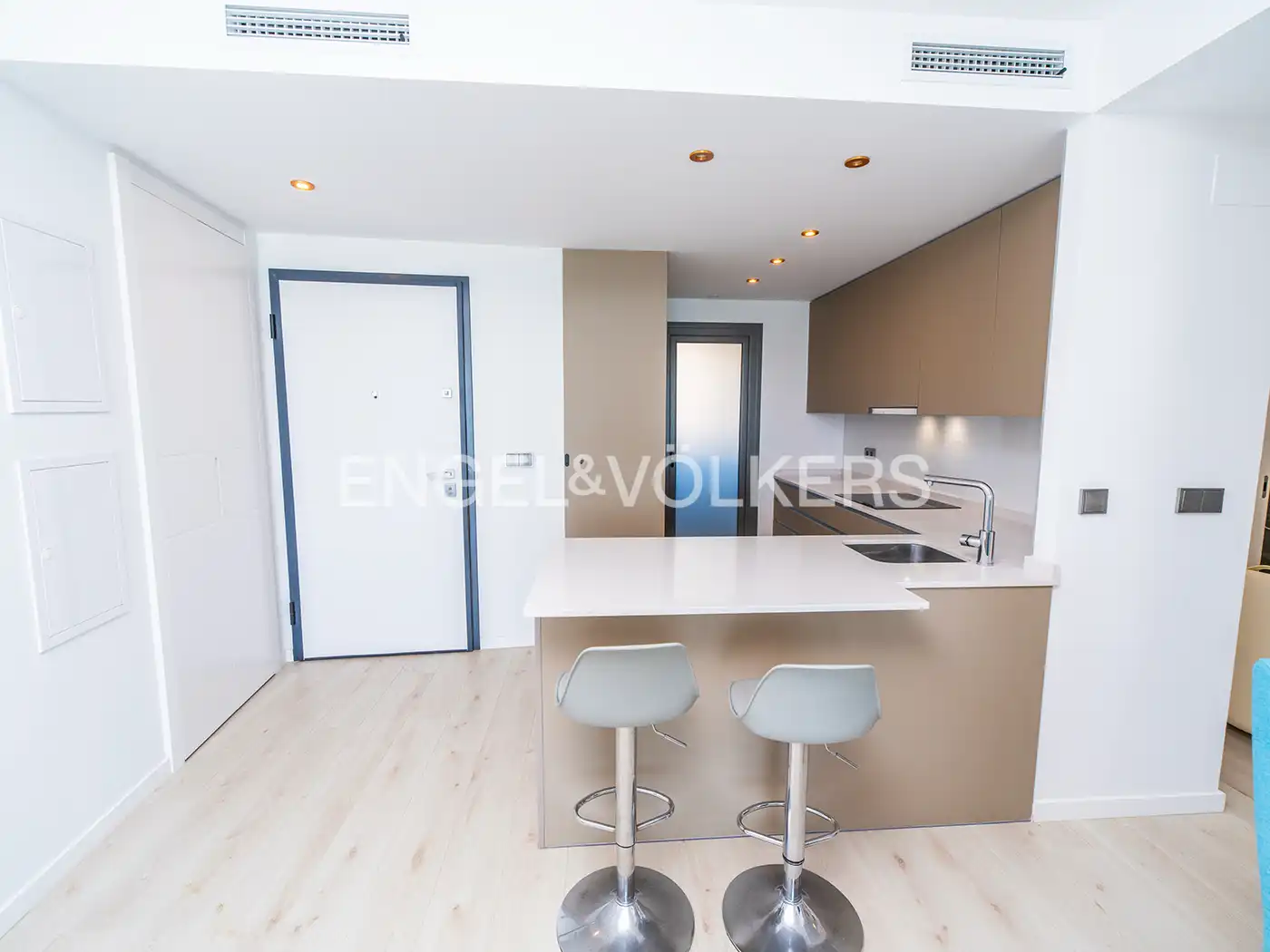 Kitchen of Flat for rent in Alicante / Alacant  with Air Conditioner, Terrace and Furnished