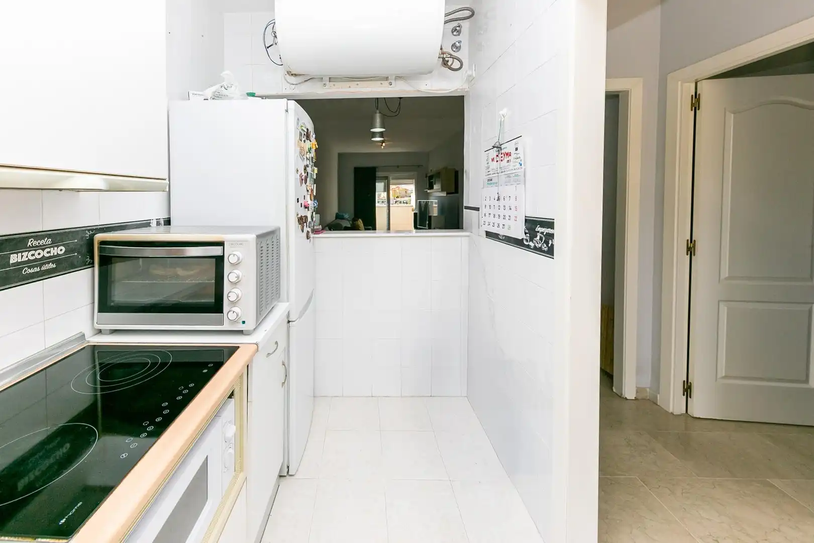 Cocina de Dúplex en venta en Benalmádena con Aire acondicionado, Calefacción y Jardín privado