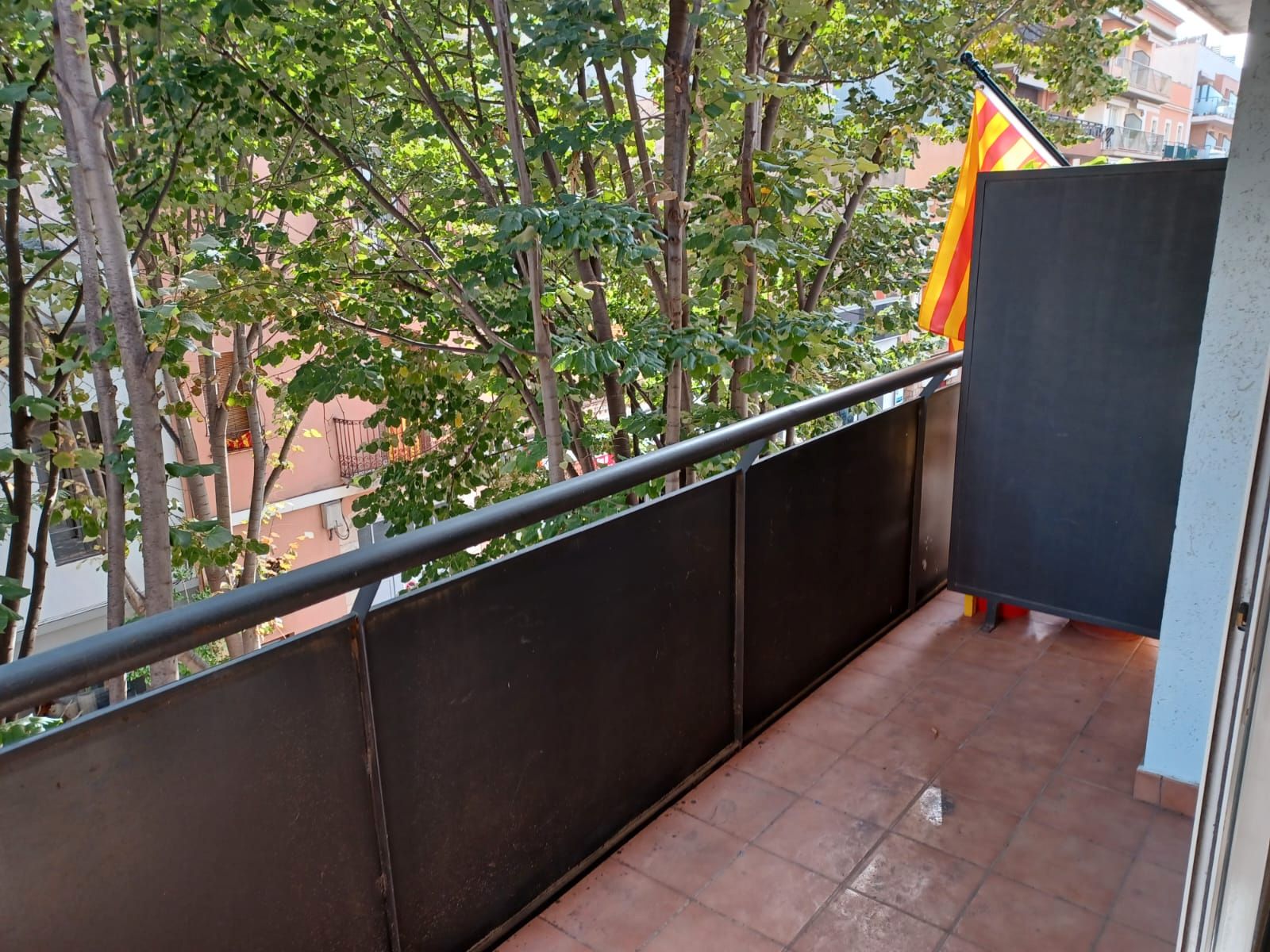 Terrasse von Wohnung zum Verkauf in Figueres mit Heizung, Terrasse und Ofen