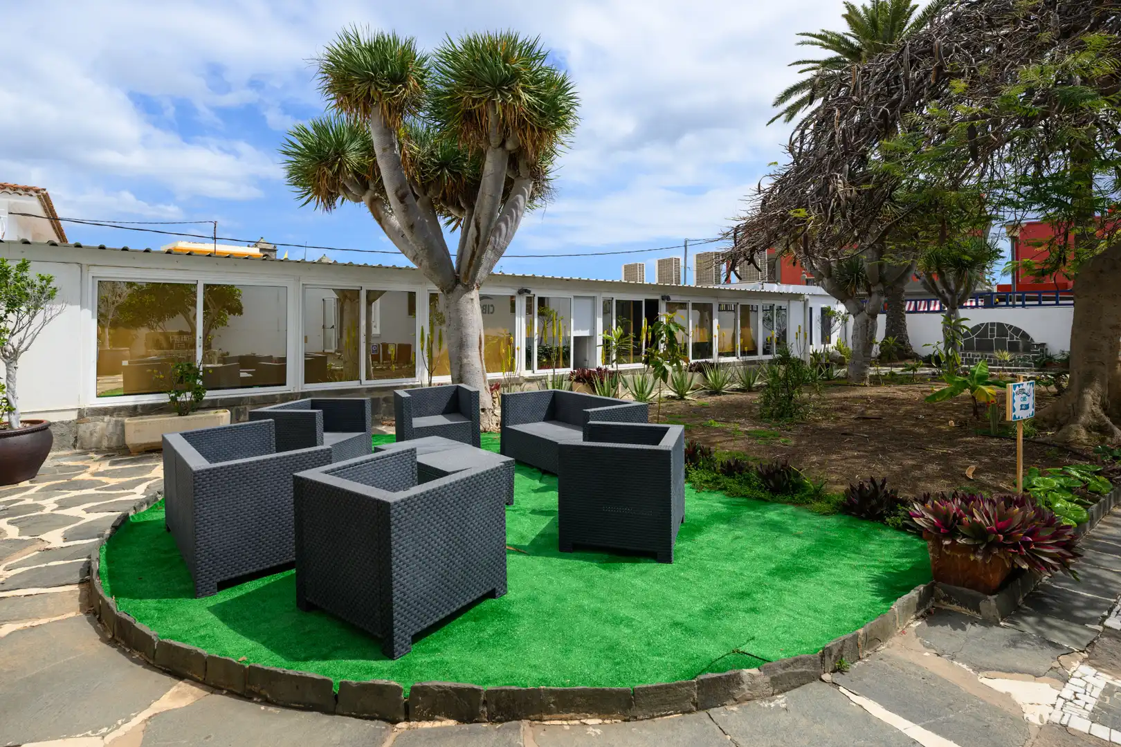 Terrassa de Casa o xalet en venda en Las Palmas de Gran Canaria amb Aire condicionat, Jardí privat i Terrassa