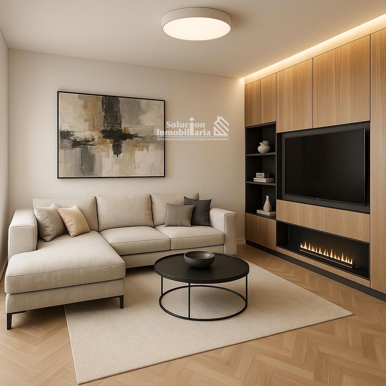 Sala d'estar de Pis en venda en Salamanca Capital amb Calefacció, Terrassa i Traster