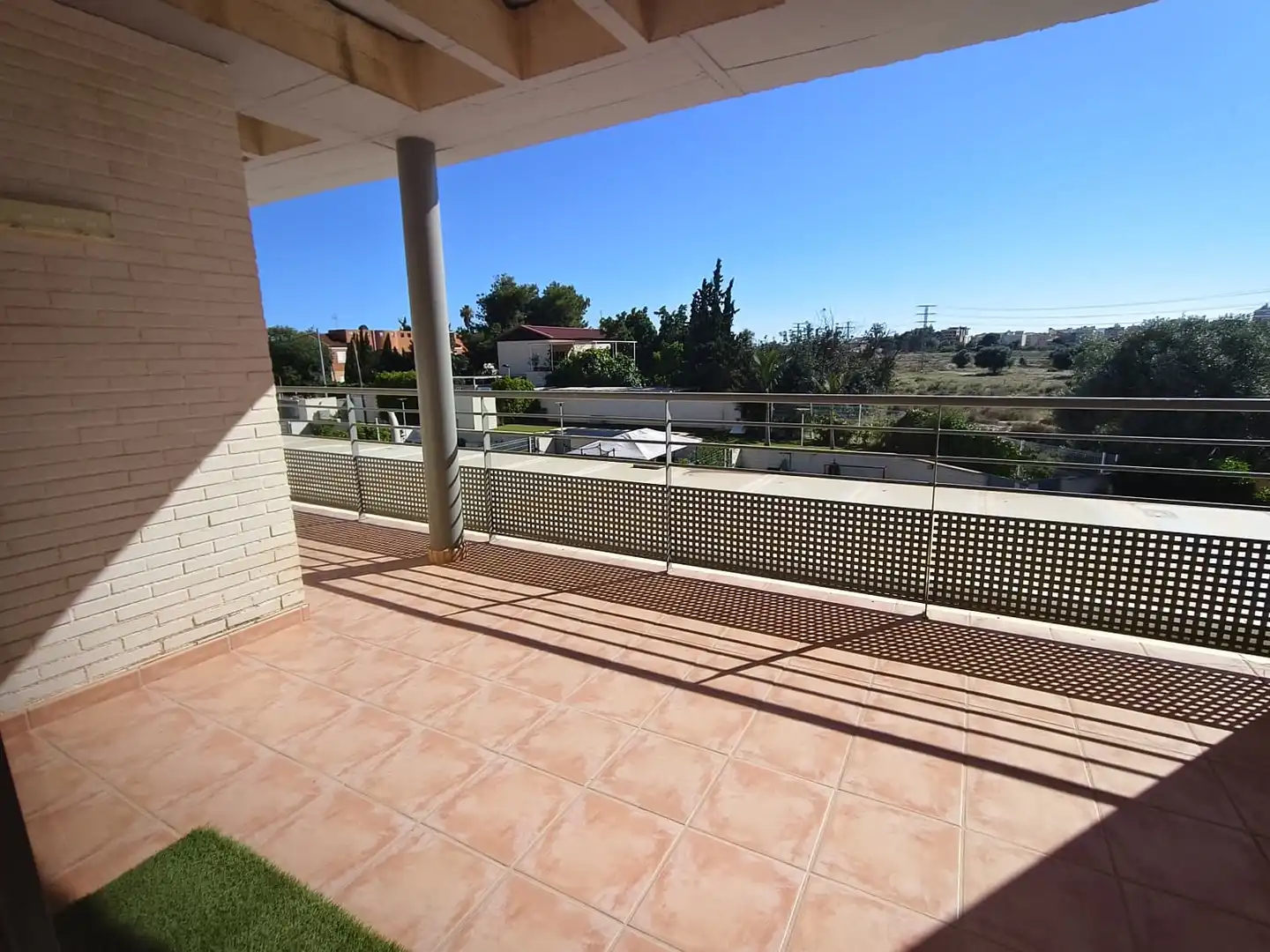 Terraza de Casa adosada en venta en Mutxamel con Aire acondicionado, Jardín privado y Terraza
