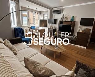 Sala d'estar de Pis de lloguer en  Madrid Capital amb Aire condicionat, Calefacció i Moblat