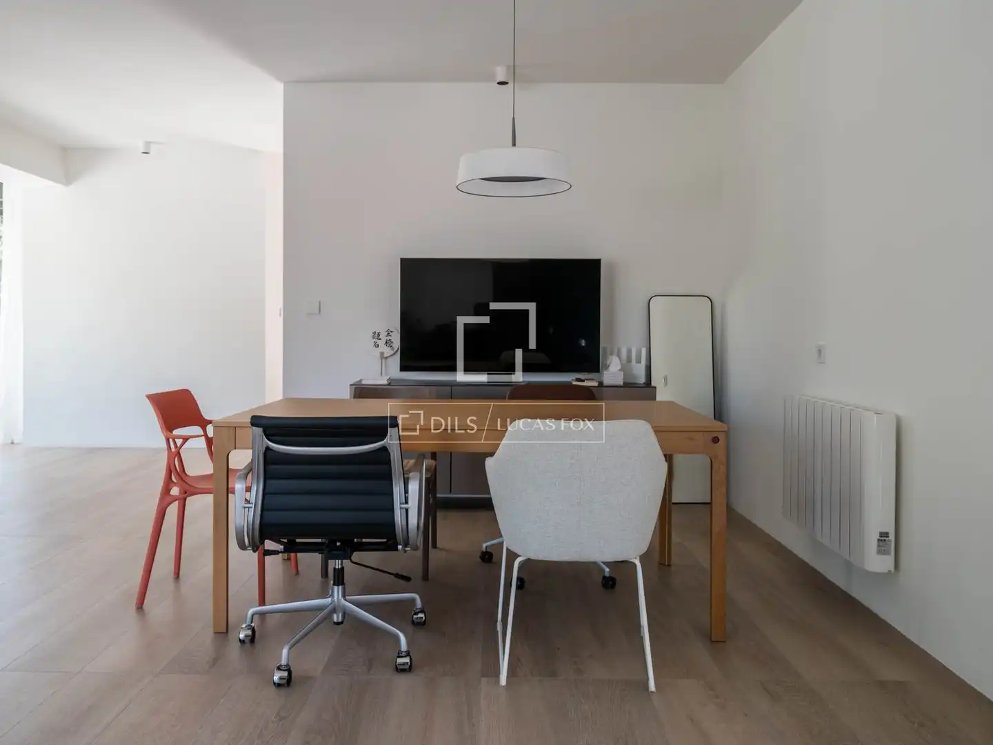 Esszimmer von Haus oder Chalet zum Verkauf in La Moraleja mit Klimaanlage, Heizung und Privatgarten