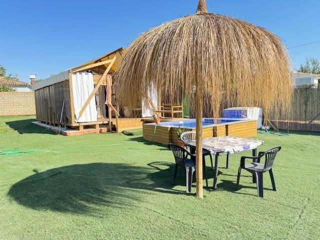 Terrassa de Casa o xalet en venda en Chiclana de la Frontera amb Jardí privat, Terrassa i Piscina