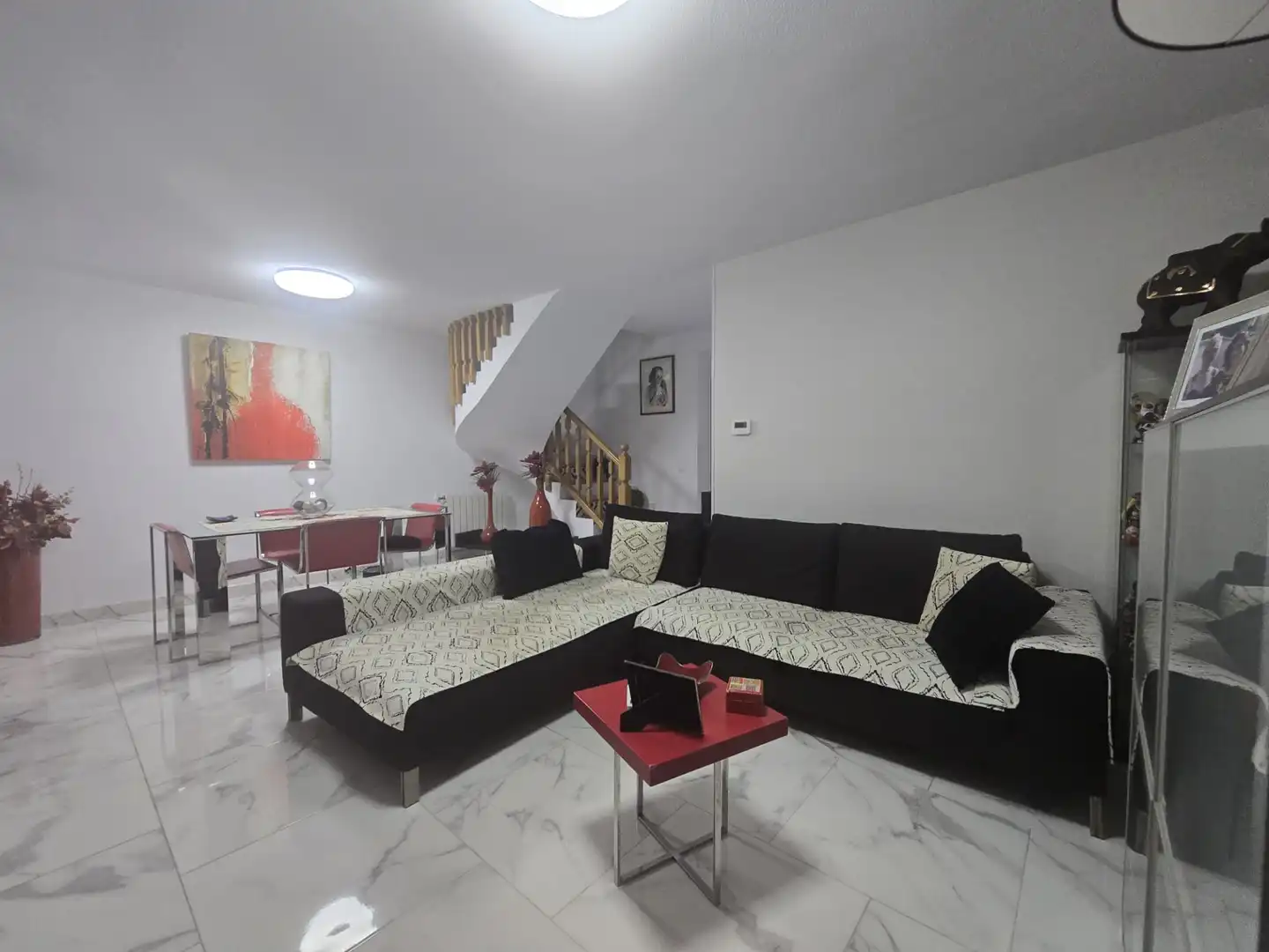 Living room of Detached homes for sale in Castellón de la Plana / Castelló de la Plana  with Air Conditioner, Heating and Parquet flooring