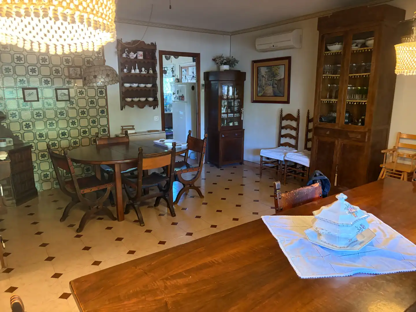 Comedor de Casa o chalet en venta en Banyeres del Penedès con Aire acondicionado, Calefacción y Jardín privado