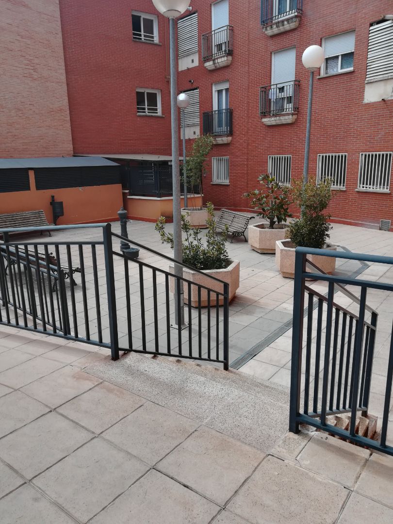 Terrace of Flat for sale in Móstoles  with Air Conditioner, Heating and Private garden