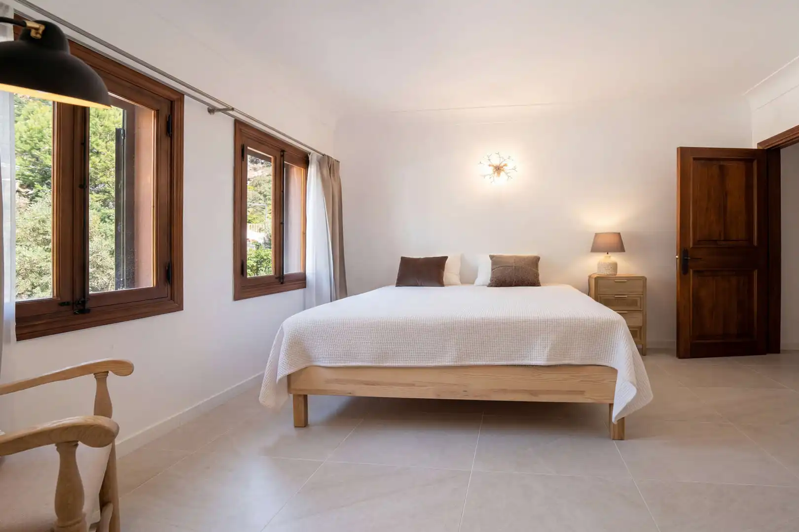 Bedroom of Houses for sale in Valldemossa  with Air Conditioner, Terrace and Furnished