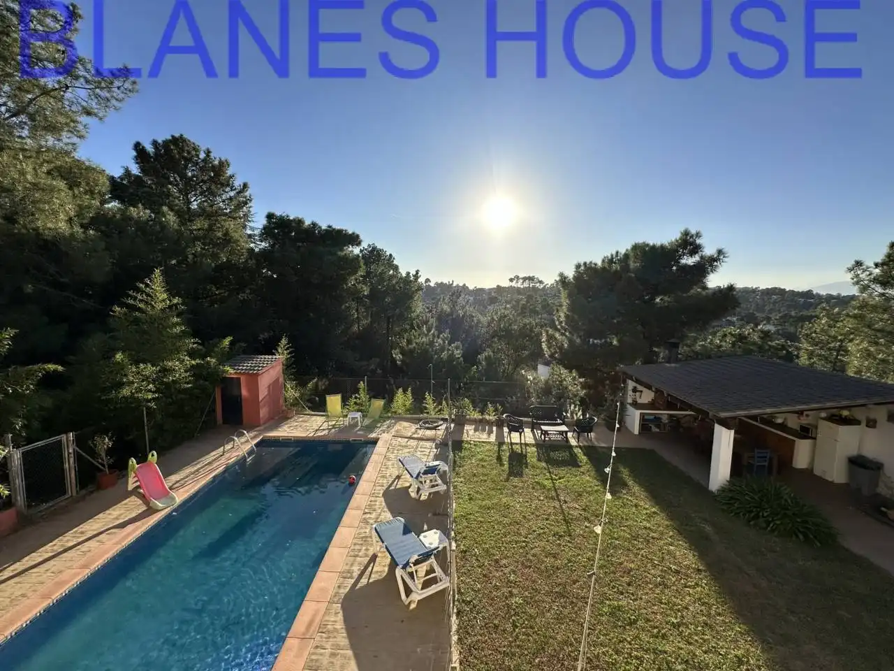 Piscina de Casa o xalet en venda en Lloret de Mar amb Calefacció, Jardí privat i Piscina