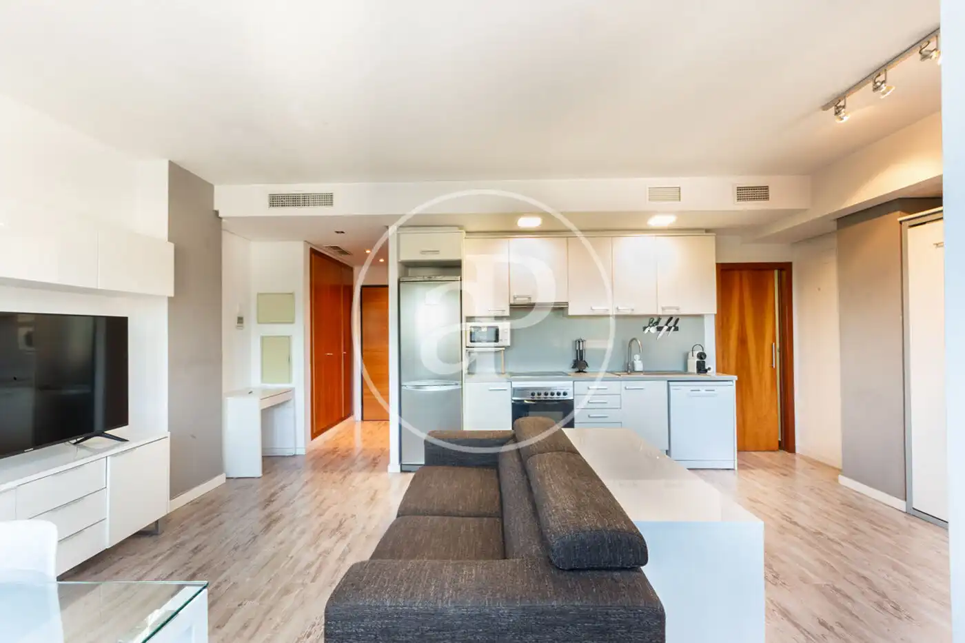 Sala d'estar de Loft en venda en Valencia amb Calefacció, Jardí privat i Moblat