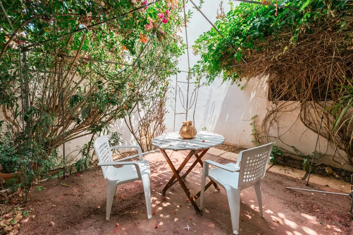 Terrassa de Casa o xalet en venda en Santa Eulària des Riu amb Calefacció, Jardí privat i Terrassa