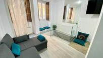 Living room of Flat for sale in  Madrid Capital  with Heating and Furnished