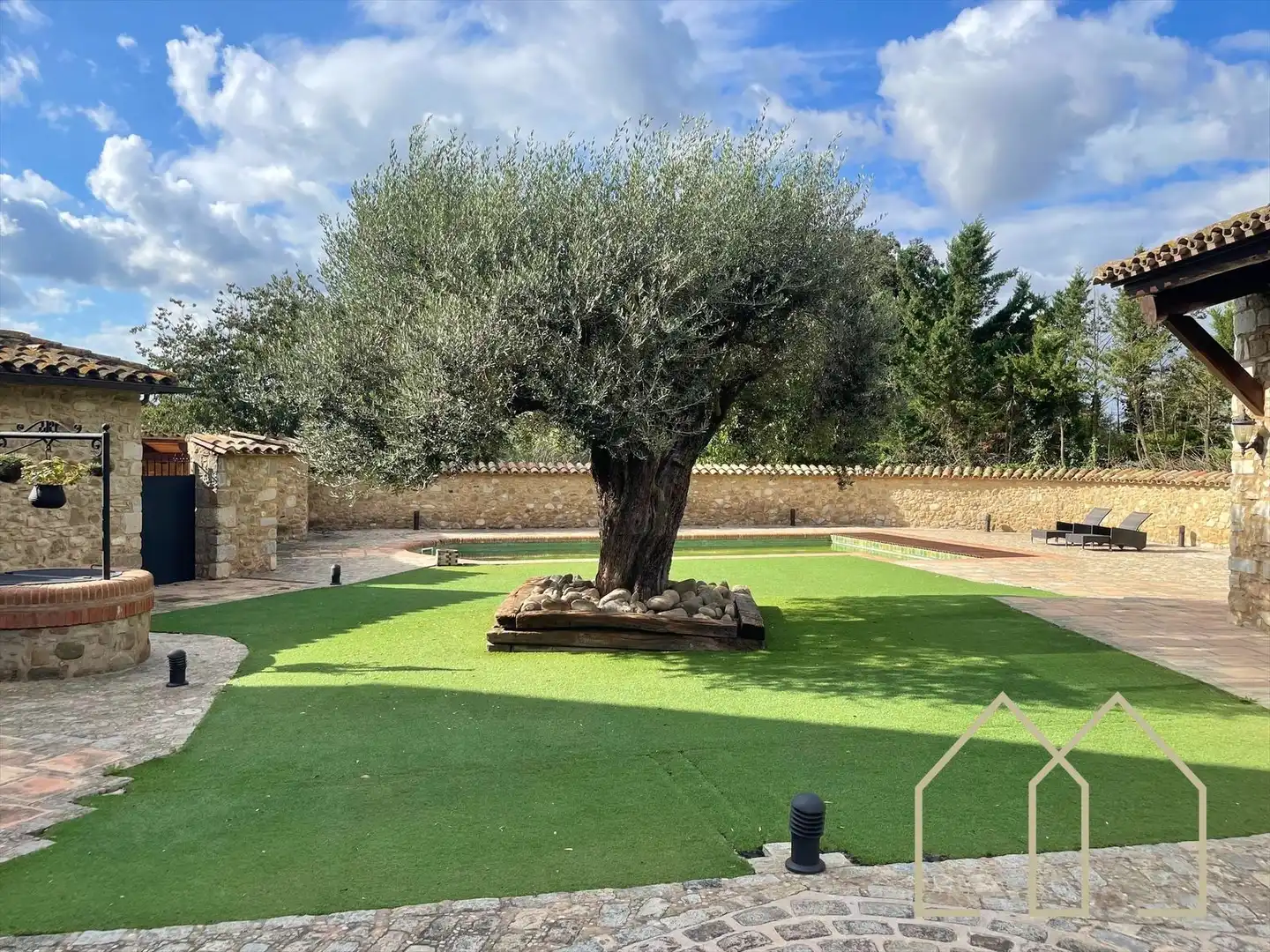 Jardín de Casa o chalet en venta en Sant Joan de Mollet con Aire acondicionado, Calefacción y Jardín privado