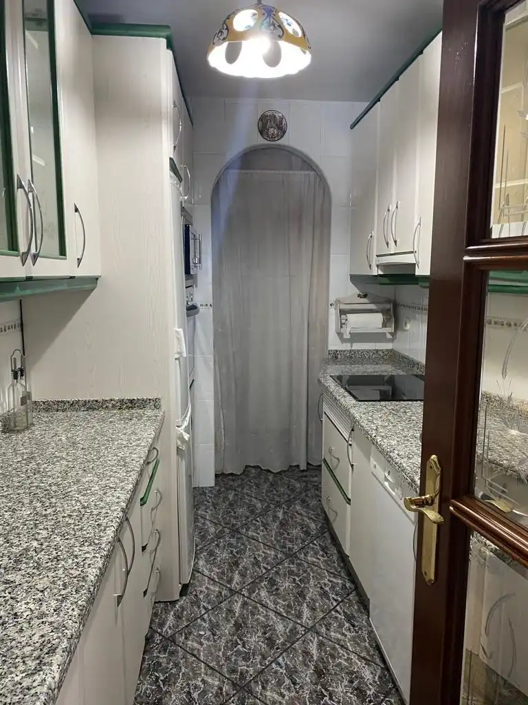 Cuina de Pis de lloguer en Granada amb Aire condicionat, Calefacció i Terrassa