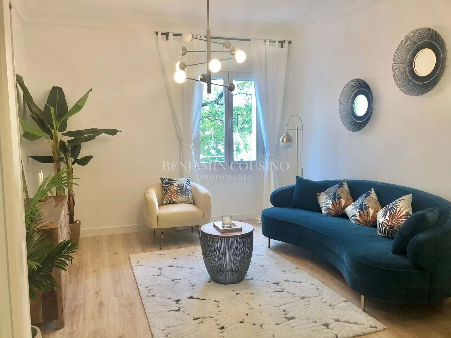 Living room of Flat to rent in  Madrid Capital
