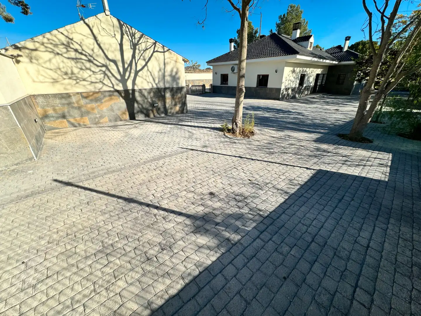 Vista exterior de Casa o chalet en venta en Caravaca de la Cruz con Aire acondicionado, Jardín privado y Terraza