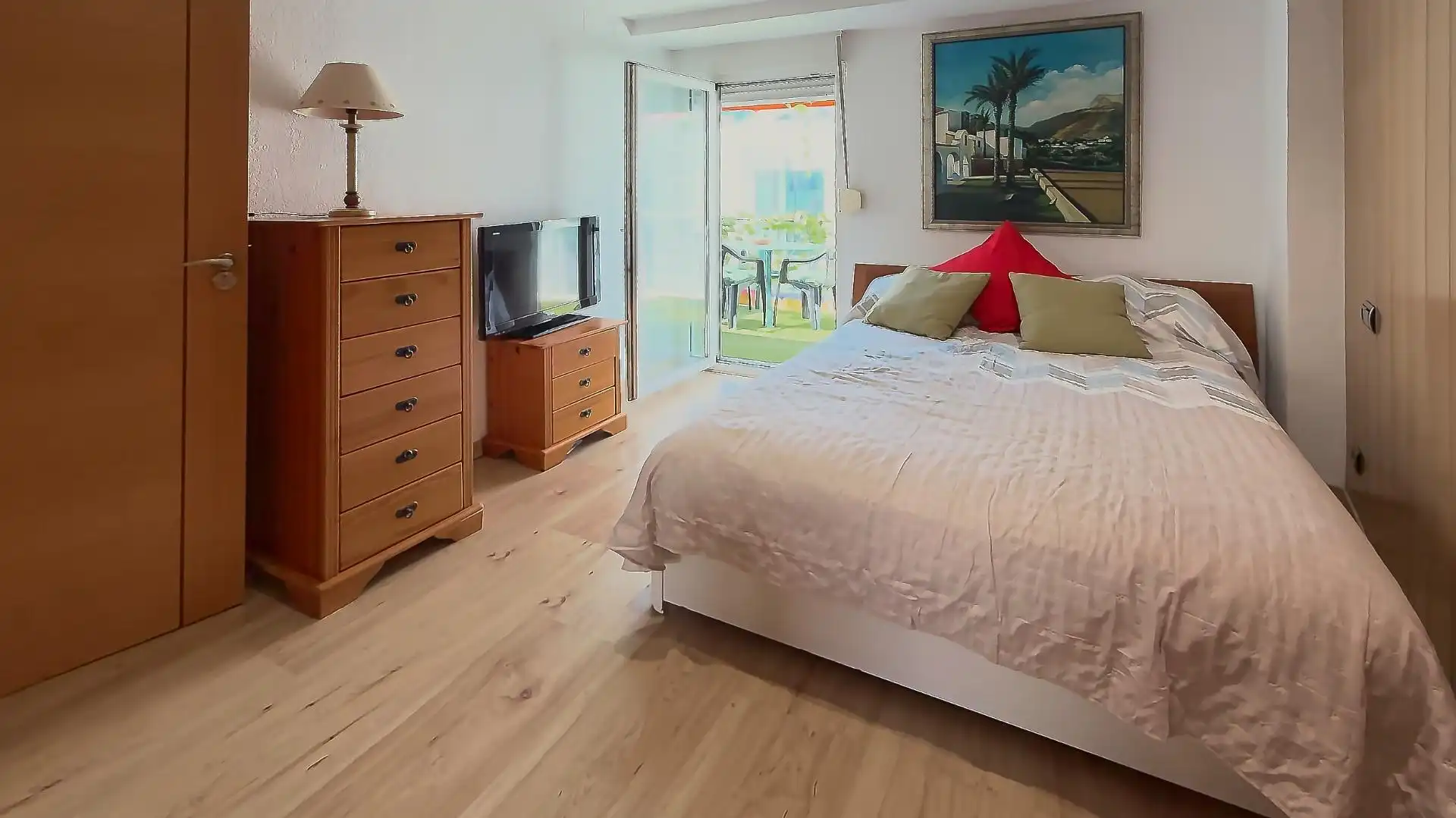 Bedroom of Attic for sale in Benidorm  with Air Conditioner, Heating and Parquet flooring