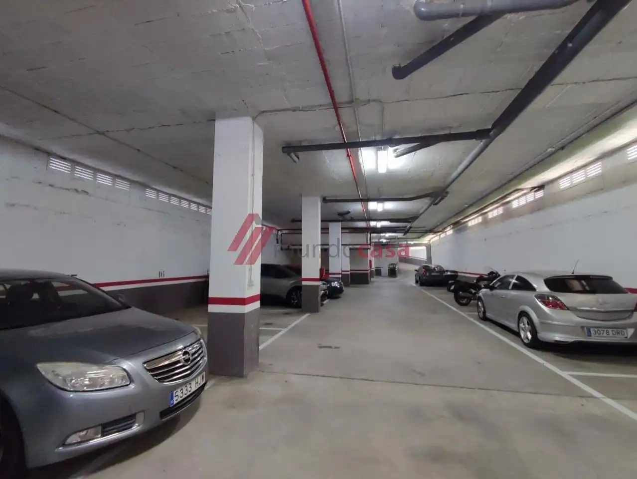 Parking of Flat for rent in Narón  with Heating, Parquet flooring and Storage room