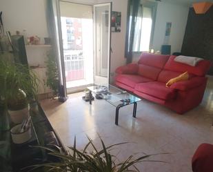 Living room of Apartment for sale in  Logroño  with Heating, Terrace and Furnished