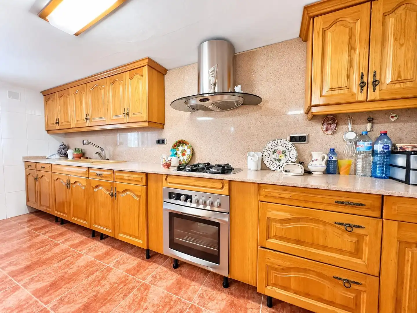 Cocina de Casa o chalet en venta en Calafell con Calefacción, Jardín privado y Terraza