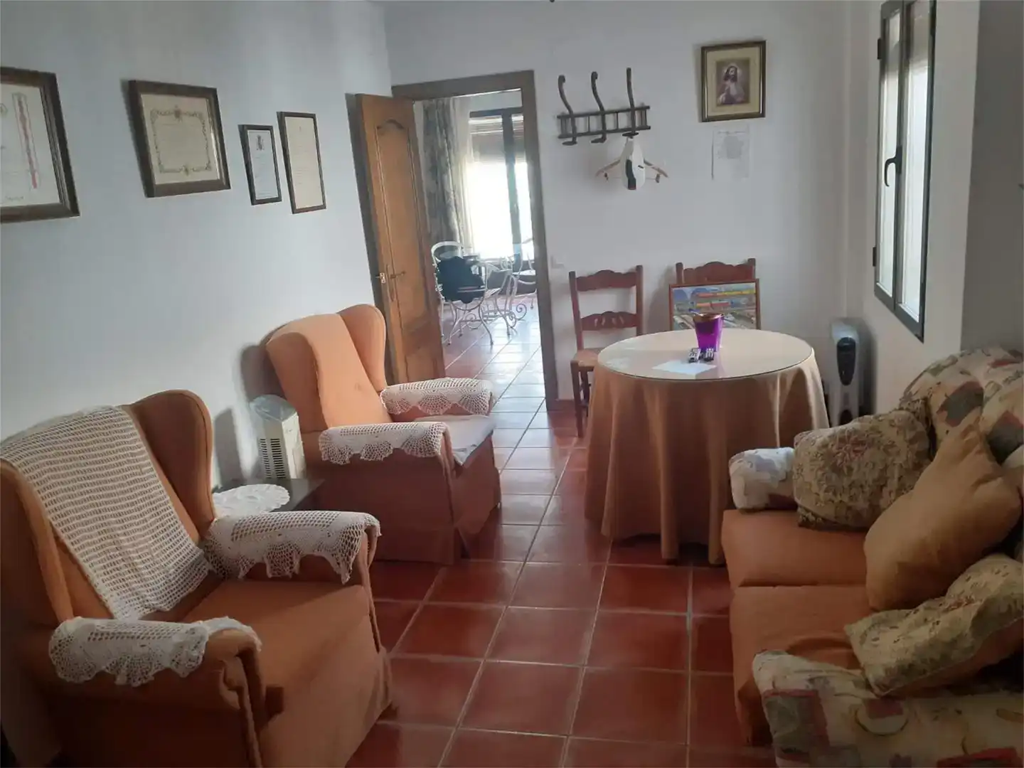 Sala de estar de Casa o chalet en venta en Luque con Aire acondicionado y Balcón