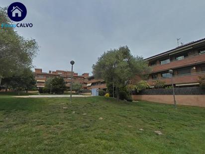 Exterior view of Attic for sale in Sant Cugat del Vallès  with Air Conditioner, Heating and Parquet flooring